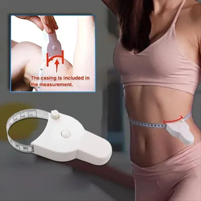 Self-tightening Measure Tape 150cm 60 Inch Body Waist Keep Fit Sewing Tailor Measurement Tools Automatic Telescopic Circle Ruler