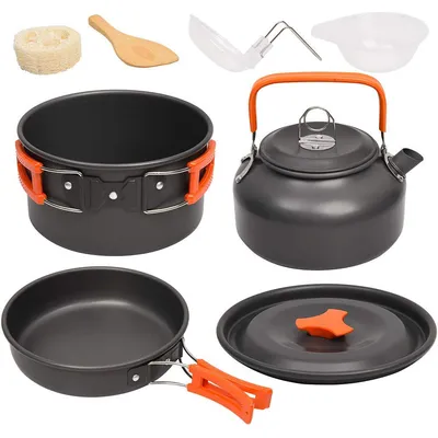 Travel Picnic Tableware Folding Camping Set