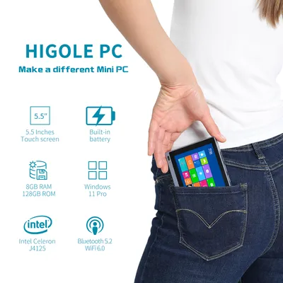 5.5 Inch Mini Computer Host Touch Screen Mini