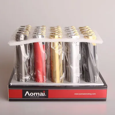 AM-228 Semicircle Boutique Strip Torch Lighter