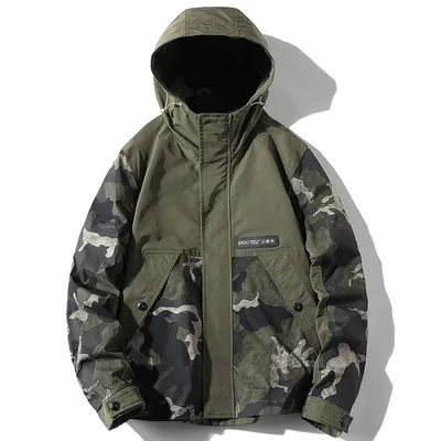 New Hooded Men's Coat Korean Version Loose