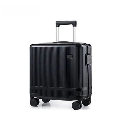 New Fashionable 16 Inch Luggage Case With TSA Customs Lock, 360 Universal Wheel Pull Rod Box, Luggage Universal Wheel Password Box