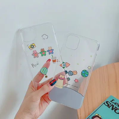 Ins cute bear mobile phone case
