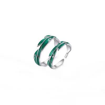 Simple And Adjustable Couple Ring Magnetic Ring