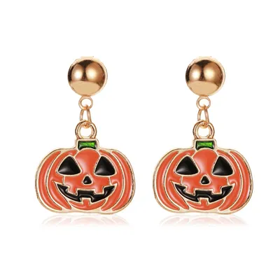 Christmas Snowflake Pumpkin Rainbow Earrings Women
