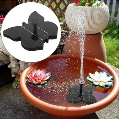 Butterfly Solar Water Fountain Kit