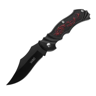 Outdoor Supplies Survival Folding Knife Stainless Steel