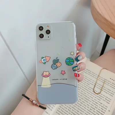 Ins cute bear mobile phone case
