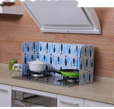 MUKEB oil barrier oil baffle block oil baffle plate kitchen supplies oil proof plate thickening
