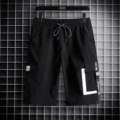 Teenagers Short-sleeved T-shirt Shorts Men's Trendy Sports Suit Junior High School