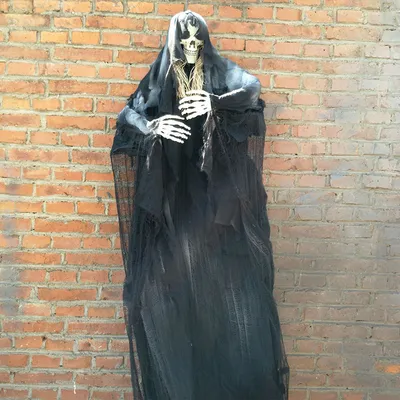 Scary hanging decorations for the Festival