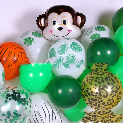 Animal birthday party decoration set balloon hinge set