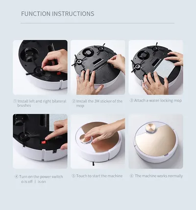 Automatic Touch Charging Smart Sweeping Robot