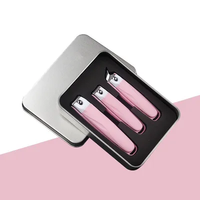 High-grade Beveled Anti-splash Nail Clipper Set