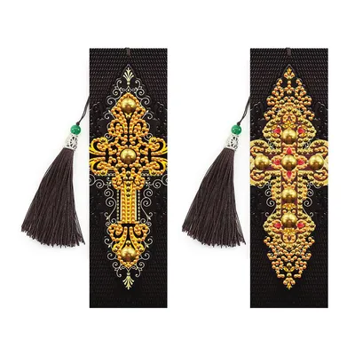 5D Diamond Painting Creative Bookmarks Peacocks