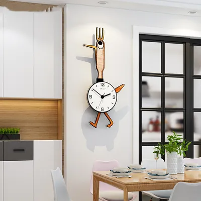 Fashion Simple Children's Cartoon Decorative Wall Clock