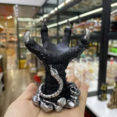 Resin Dragon Claw Crystal Ball Base Resin Crafts Original Stone Jade Ball