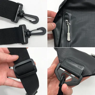 PVC touch screen waterproof messenger bag