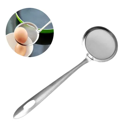 Stainless Steel Oil Scoop Hot Pot Soup Colander Small Colander