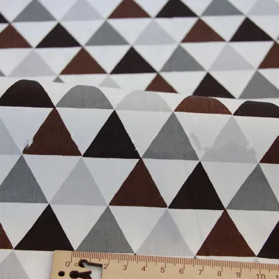 Jungle Bear Grey Twill Cotton Cartoon Fabric