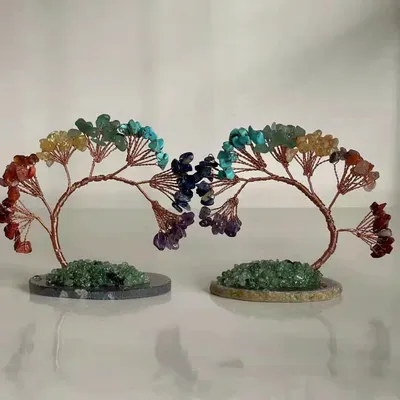 A Variety Of Rough Crystal Craft Gift Ornaments Home Office