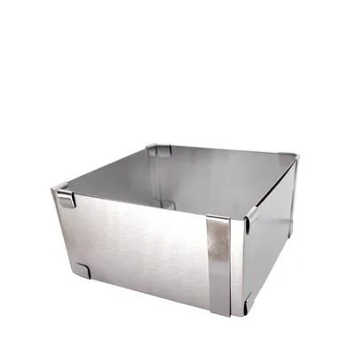 Stainless steel square mousse circle