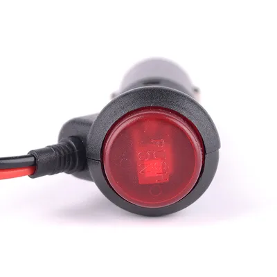 Car cigarette lighter power cord