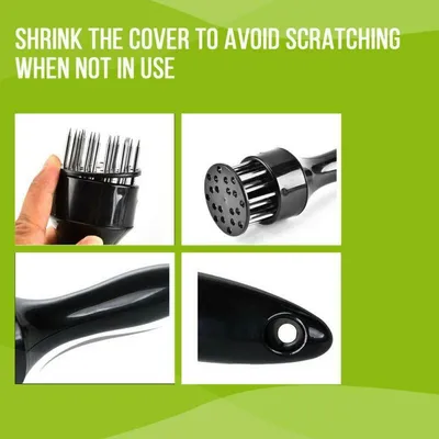 Stainless Steel Meat Tenderizer 21-pin Beef Pork Kitchen Cooking Needle Tool