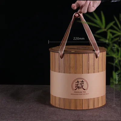Packaging Bamboo High-end Creative Tea Storage Box