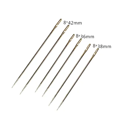 Hand-sewing sewing box needle storage tube