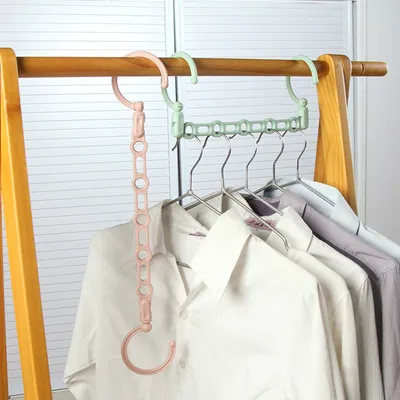 9-hole Clothes Hanger Organizer Space Saving Hanger