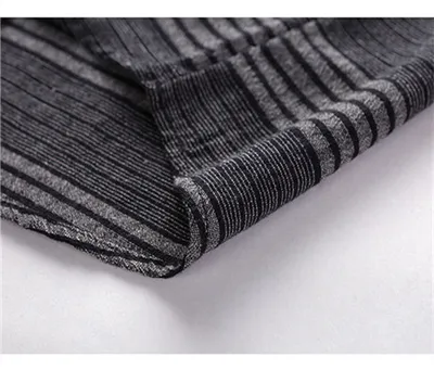 Long Sleeve Shirt Light Business Casual Linen Striped Shirt For Men