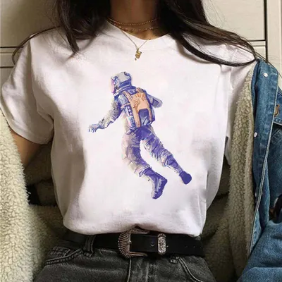 Creative Personality Printing Student Short Sleeve