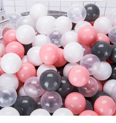 Eco-Friendly Colorful Ball Pits Soft Plastic Ocean Ball Transparent Water Ocean Wave Ball