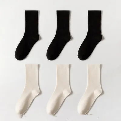 White Stocking Pile Women's Autumn And Winter