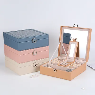Home Stud Earrings Jewelry Storage Box