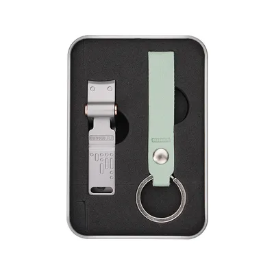 Stainless Steel Powder Die-cast Nail Clippers Large Opening Anti-splash