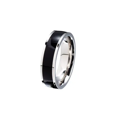 Japanese And Korean INS Style Couple Ring Titanium Steel