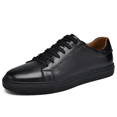 Casual Trend Skate Shoes Pattern Men's Low Trendy Shoes