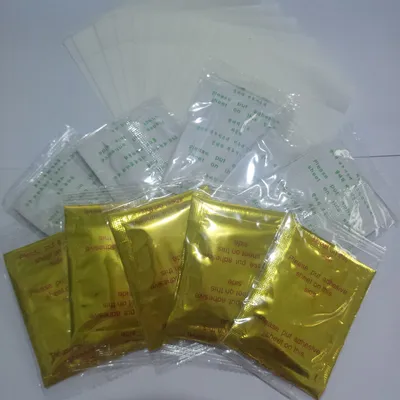 Gold Foil Wormwood Korean Bamboo Vinegar Delivery Tape Foot Sticker