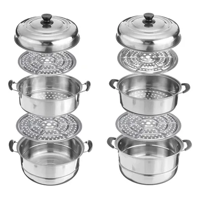 Stainless Steel Three-layer Thick Steamer Soup Steamer
