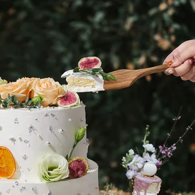 Creative Country Cake Shovel Two-piece Set