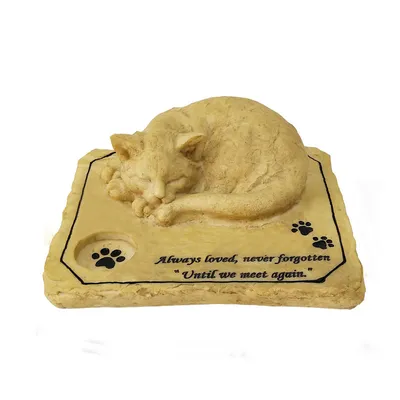 Resin Craft Decoration Pet Tombstone Can Be Placed