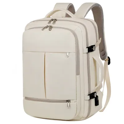Large Capacity Backpack For Women Men Multiple Pockets And Zippers Versatile Computer Bags Business