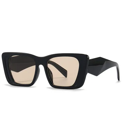 New Women's Fashion Large Frame Square Sunglasses