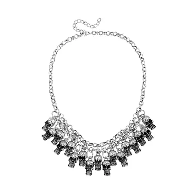 New European And American Cross-border Inlaid Fashion Necklace