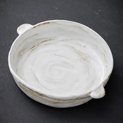 Japanese Style Rough Pottery Shaped Antique Dishes