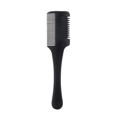 Double-sided hair cutting comb