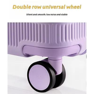 New Fashionable 16 Inch Luggage Case With TSA Customs Lock, 360 Universal Wheel Pull Rod Box, Luggage Universal Wheel Password Box