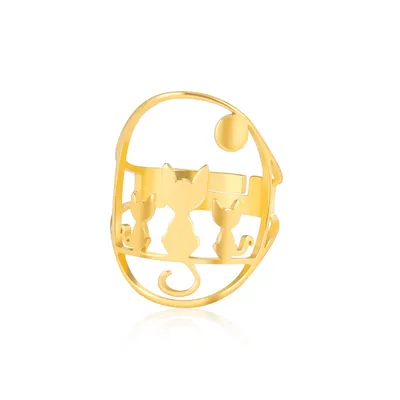 Women's Stainless Steel Versatile Ring